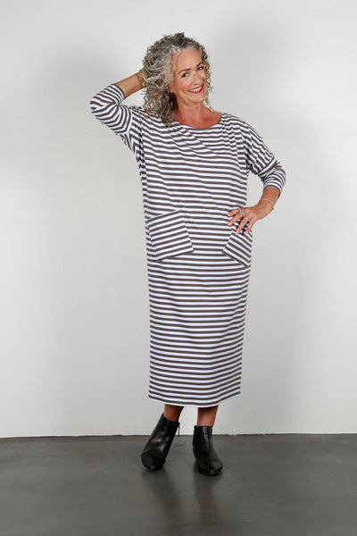 1505 Bardot T-Dress